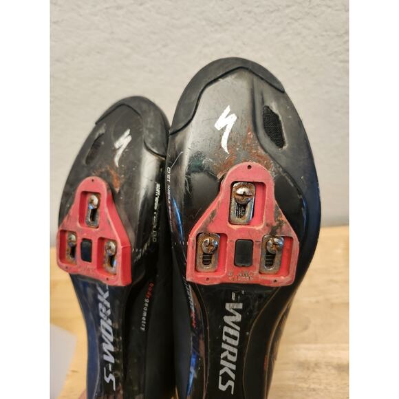 Mens Specialized S-Works Road Carbon Cycling‎ Shoes Click Size 11.75 - Picture 13 of 14